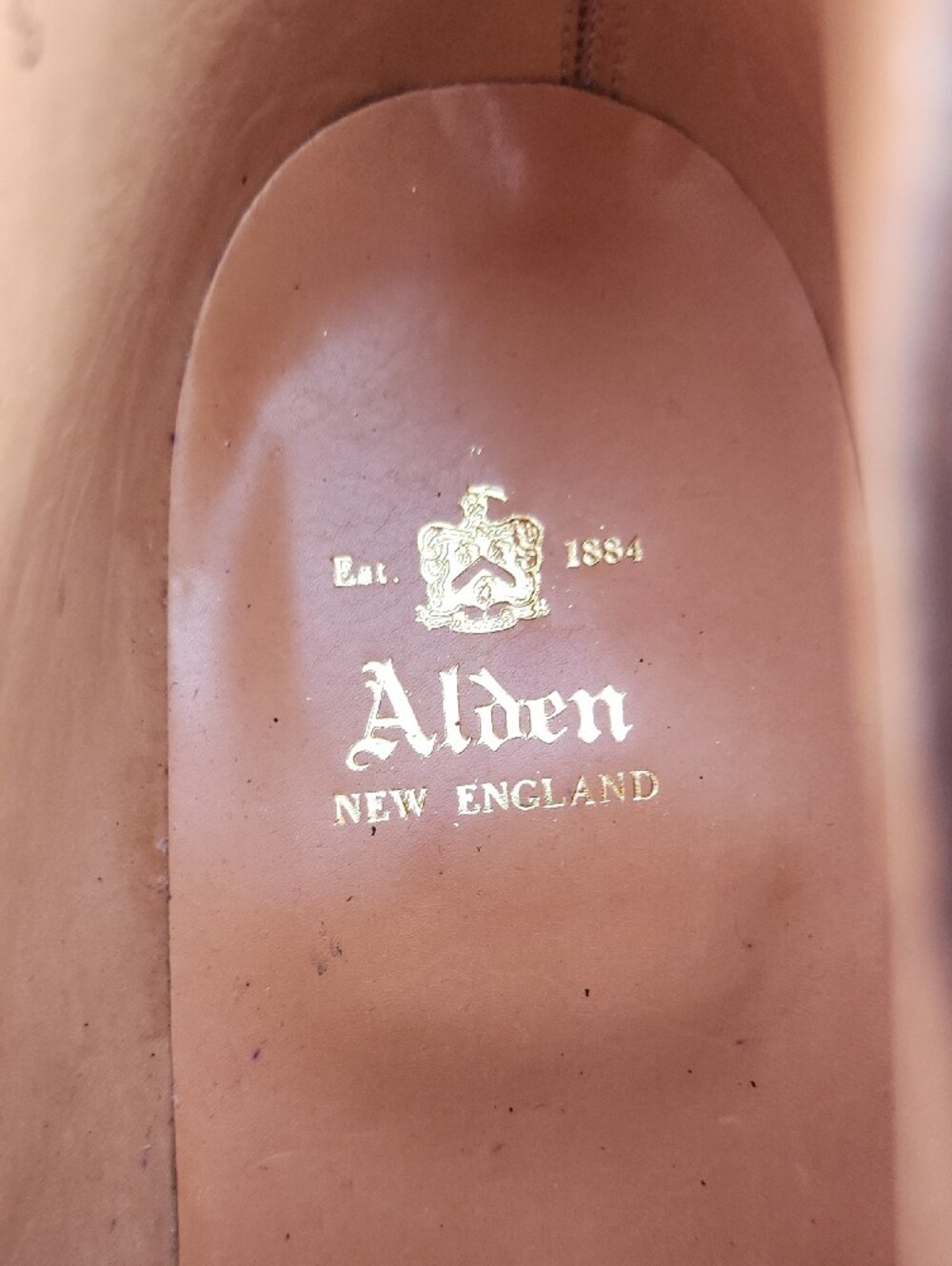 Alden 1357 Color # 8 Shell Cordovan Leather Chukka Boots size 7.5 Width B / D - Picture 10 of 16